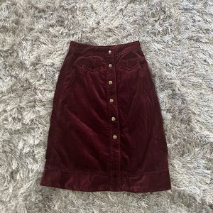 Vintage cowboy skirt
